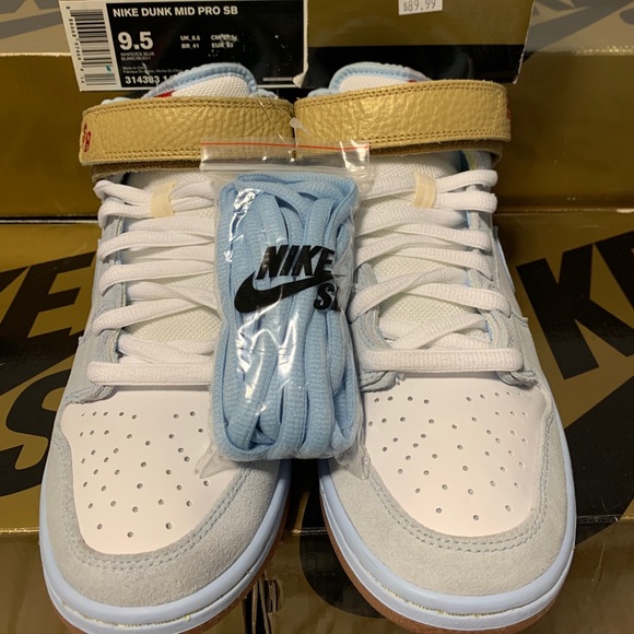 Nike SB Dunk Mid Clubber Lang Sz 9.5 DS RARE 🔥 - Picture 4 of 5